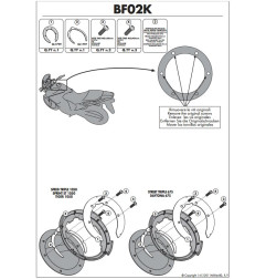 KAPPA MOCOWANIE TANKLOCK APRILIA/TRIUMPH/KTM/BENELLI
