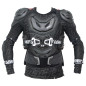 LEATT OSŁONA KLATKI PIERSIOWEJ ( BUZER ) BODY PROTECTOR 5.5 BLACK KOLOR CZARNY ROZMIAR S/M (160-172 cm)