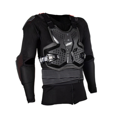 LEATT OSŁONA KLATKI PIERSIOWEJ (BUZER) BODY PROTECTOR 3.5 GRAPHENE KOLOR CZARNY ROZMIAR M (166-172 cm)