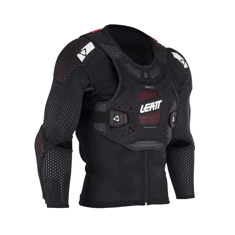 LEATT OSŁONA KLATKI PIERSIOWEJ ( BUZER ) BODY PROTECTOR REAFLEX KOLOR CZARNY ROZMIAR L (172-178 cm)