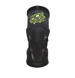 ACERBIS NAKOLANNIKI OCHRANIACZE KOLAN MTB SKAY KOLOR CZARNY / ŻÓŁTY NEON ROZMIAR L/XL