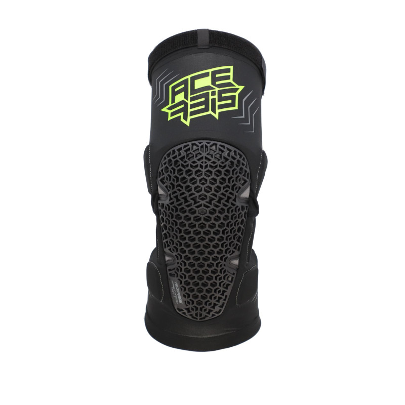 ACERBIS NAKOLANNIKI OCHRANIACZE KOLAN MTB SKAY KOLOR CZARNY / ŻÓŁTY NEON ROZMIAR L/XL