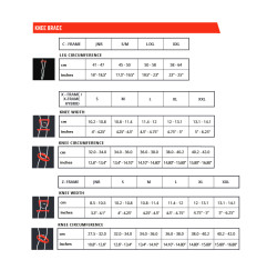 LEATT ORTEZY (OCHRANIACZE STAWU KOLANOWEGO) X-FRAME KNEE BRACE (PARA) ROZMIAR S