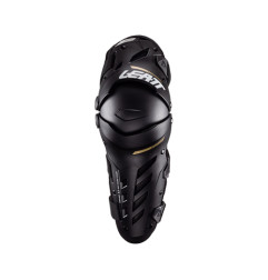 LEATT NAKOLANNIKI OCHRANIACZE KOLAN DUAL AXIS KNEE AND SHIN GUARD BLACK KOLOR CZARNY ROZMIAR S/M