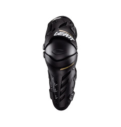 LEATT NAKOLANNIKI OCHRANIACZE KOLAN DUAL AXIS KNEE AND SHIN GUARD BLACK KOLOR CZARNY ROZMIAR S/M