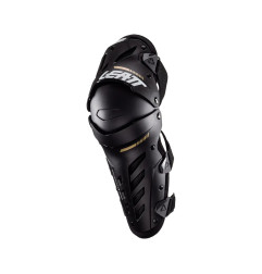 LEATT NAKOLANNIKI OCHRANIACZE KOLAN DUAL AXIS KNEE AND SHIN GUARD BLACK KOLOR CZARNY ROZMIAR S/M