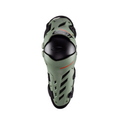 LEATT NAKOLANNIKI OCHRANIACZE KOLAN DUAL AXIS KNEE AND SHIN GUARD CACTUS KOLOR ZIELONY/CZARNY ROZMIAR XXL