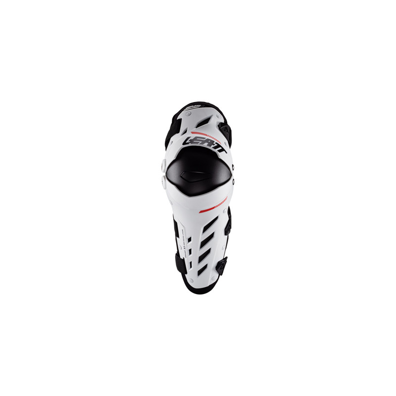 LEATT NAKOLANNIKI OCHRANIACZE KOLAN DUAL AXIS KNEE AND SHIN GUARD WHITE KOLOR BIAŁY/CZARNY ROZMIAR XXL