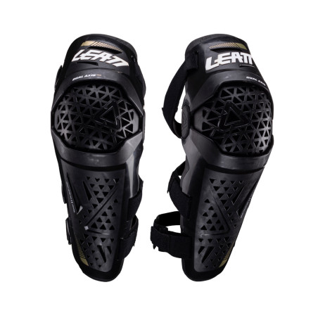 LEATT NAKOLANNIKI OCHRANIACZE KOLAN DUAL AXIS PRO KNEE AND SHIN GUARD BLACK KOLOR CZARNY ROZMIAR L/XL