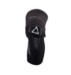 LEATT NAKOLANNIKI OCHRANIACZE KOLAN REAFLEX HYBRID KNEE GUARD BLACK KOLOR CZARNY ROZMIAR S