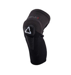 LEATT NAKOLANNIKI OCHRANIACZE KOLAN REAFLEX HYBRID KNEE GUARD BLACK KOLOR CZARNY ROZMIAR S