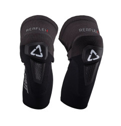LEATT NAKOLANNIKI OCHRANIACZE KOLAN REAFLEX HYBRID KNEE GUARD BLACK KOLOR CZARNY ROZMIAR S