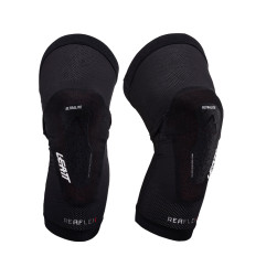 LEATT NAKOLANNIKI OCHRANIACZE KOLAN REAFLEX ULTRALITE KNEE GUARD BLACK KOLOR CZARNY ROZMIAR S