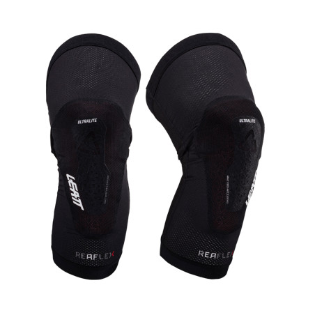 LEATT NAKOLANNIKI OCHRANIACZE KOLAN REAFLEX ULTRALITE KNEE GUARD BLACK KOLOR CZARNY ROZMIAR S