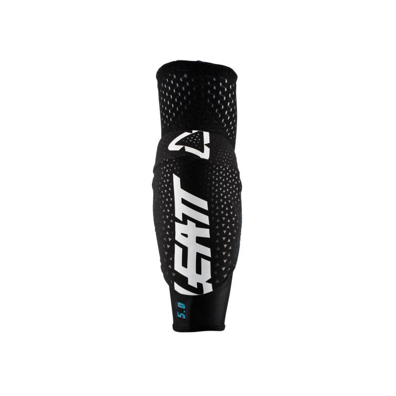 LEATT NAŁOKIETNIKI OCHRANIACZE ŁOKCI 3DF 5.0 ELBOW GUARD WHITE/BLACK KOLOR CZARNY/BIAŁY ROZMIAR S