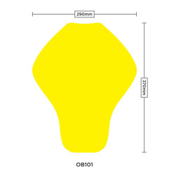 OXFORD OCHRANIACZ PLECÓW LEVEL 2 DO KURTKI (WYMIARY 370MM/290MM)