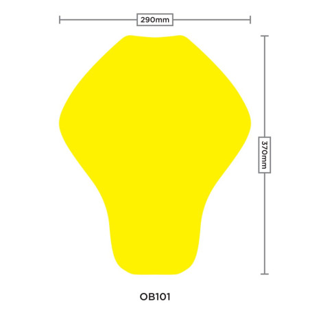 OXFORD OCHRANIACZ PLECÓW LEVEL 2 DO KURTKI (WYMIARY 370MM/290MM)