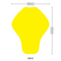 OXFORD OCHRANIACZ PLECÓW LEVEL 2 DO KURTKI (WYMIARY 370MM/290MM)