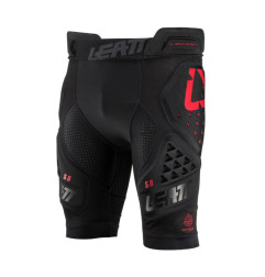 LEATT SPODENKI Z OCHRANIACZAMI IMPACT SHORTS 3DF 5.0 BLACK KOLOR CZARNY ROZMIAR M