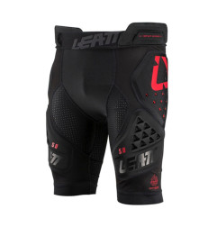 LEATT SPODENKI Z OCHRANIACZAMI IMPACT SHORTS 3DF 5.0 BLACK KOLOR CZARNY ROZMIAR M