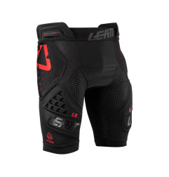 LEATT SPODENKI Z OCHRANIACZAMI IMPACT SHORTS 3DF 5.0 BLACK KOLOR CZARNY ROZMIAR M