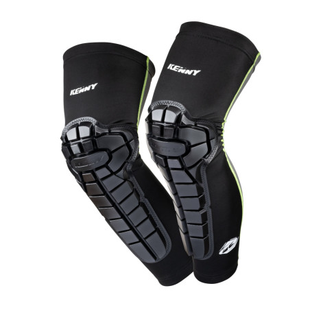 KENNY RACING NAKOLANNIKI OCHRANIACZE KOLAN ROWEROWE MTB MODEL KONTAKT KOLOR CZARNY ROZMIAR M