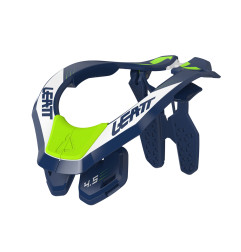 LEATT OCHRANIACZ SZYI 4.5 NECK BRACE BLUE KOLOR GRANATOWY/BIAŁY/ZIELONY FLUO ROZMIAR S/M
