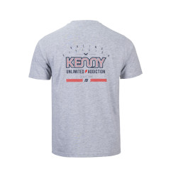 KENNY RACING KOSZULKA T-SHIRT MODEL VINTAGE UXA KOLOR SZARY ROZMIAR M