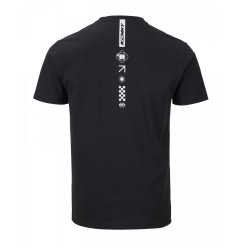 KENNY RACING KOSZULKA T-SHIRT MODEL META BLACK KOLOR CZARNY/BIAŁY ROZMIAR M
