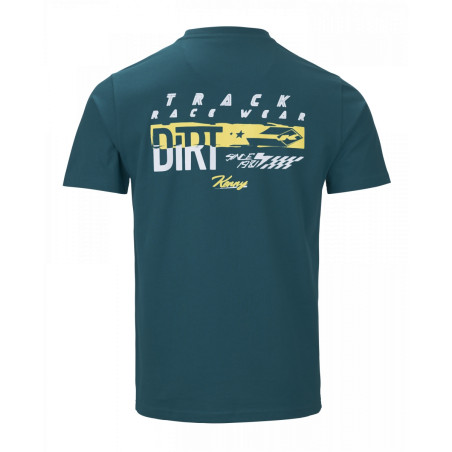 KENNY RACING KOSZULKA T-SHIRT MODEL DIRT PETROL KOLOR NIEBIESKI/ŻÓŁTY ROZMIAR S