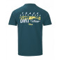 KENNY RACING KOSZULKA T-SHIRT MODEL DIRT PETROL KOLOR NIEBIESKI/ŻÓŁTY ROZMIAR S