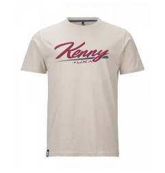 KENNY RACING KOSZULKA T-SHIRT MODEL DIRT ACRU KOLOR BEŻOWY ROZMIAR S