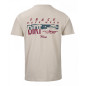KENNY RACING KOSZULKA T-SHIRT MODEL DIRT ACRU KOLOR BEŻOWY ROZMIAR S