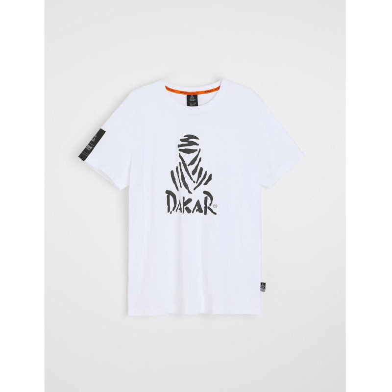 DIVERSE PROMOCJA EXTREME TEAM - DAKAR RALLY KOSZULKA (T-SHIRT) DKR DES LOGO KOLOR BIAŁY ROZMIAR XL