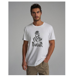 DIVERSE PROMOCJA EXTREME TEAM - DAKAR RALLY KOSZULKA (T-SHIRT) DKR DES LOGO KOLOR BIAŁY ROZMIAR XL