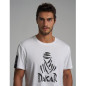DIVERSE PROMOCJA EXTREME TEAM - DAKAR RALLY KOSZULKA (T-SHIRT) DKR DES LOGO KOLOR BIAŁY ROZMIAR XL