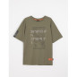 DIVERSE PROMOCJA EXTREME TEAM - DAKAR RALLY KOSZULKA (T-SHIRT) DKR OV 0924 KOLOR KHAKI ROZMIAR XL