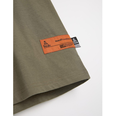 DIVERSE PROMOCJA EXTREME TEAM - DAKAR RALLY KOSZULKA (T-SHIRT) DKR OV 0924 KOLOR KHAKI ROZMIAR XL