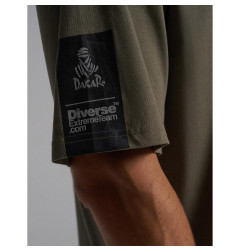 DIVERSE PROMOCJA EXTREME TEAM - DAKAR RALLY KOSZULKA (T-SHIRT) DKR OV 0924 KOLOR KHAKI ROZMIAR XL