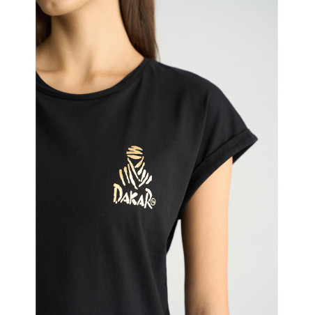 DIVERSE PROMOCJA EXTREME TEAM - DAKAR RALLY KOSZULKA DAMSKA (T-SHIRT) DKR DES 23 5 KOLOR CZARNY ROZMIAR S