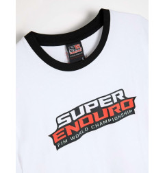 DIVERSE PROMOCJA EXTREME TEAM KOSZULKA (T-SHIRT) ENDURO (SUPERENDURO) TSH 01 KOLOR BIAŁY ROZMIAR XL