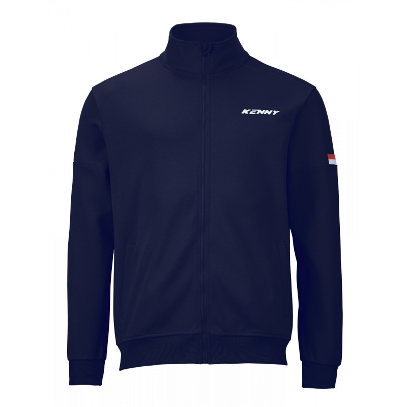 KENNY RACING BLUZA MODEL DREAM CARDIGAN NAVY KOLOR NIEBIESKI/BIAŁY ROZMIAR XXL
