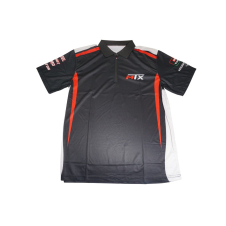 MTX PARTS KOSZULKA POLO SHIRT KOLOR CZARNY ROZMIAR XXL