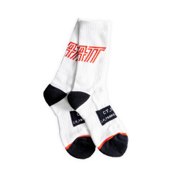 LEATT WYPRZEDAŻ SKARPETY SOCKS KOLOR BIAŁY/CZARNY ROZMIAR L/XL (43-48) (LIMITOWANE)