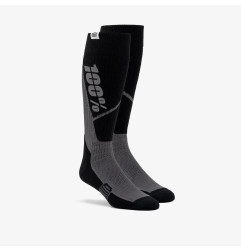 100 PROCENT SKARPETY TORQUE THICK COMFORT MX BLACK KOLOR CZARNY ROZMIAR S/M