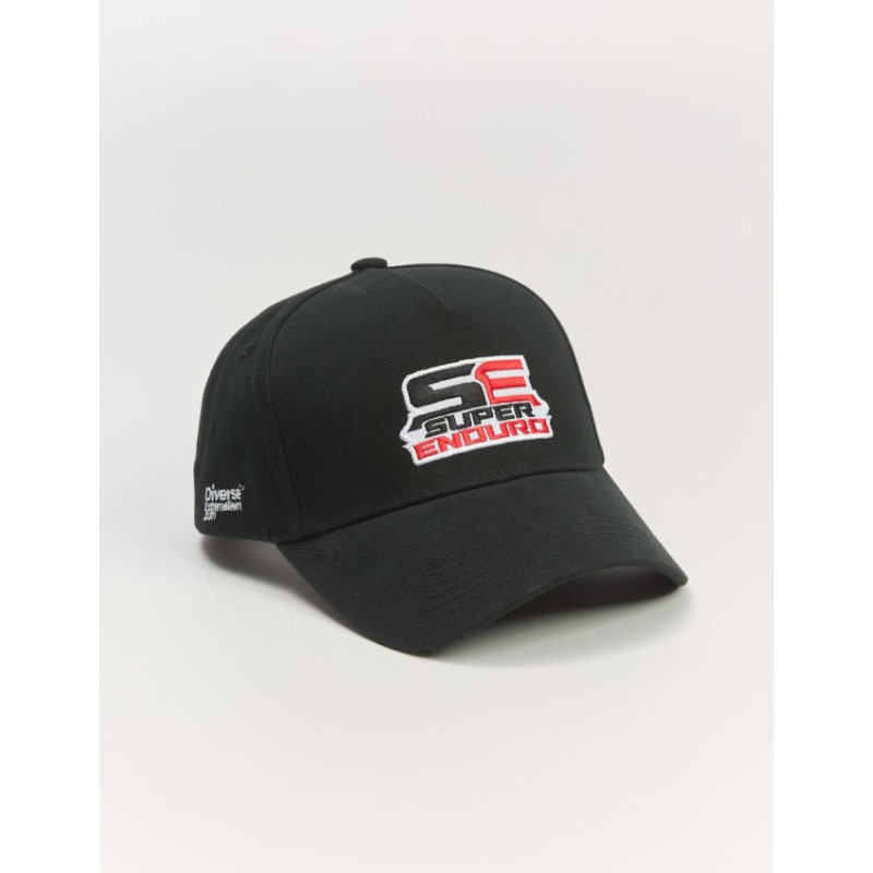 DIVERSE PROMOCJA EXTREME TEAM CZAPKA Z DASZKIEM ENDURO (SUPERENDURO) CAP KOLOR CZARNY ROZMIAR UNIWERSALNY