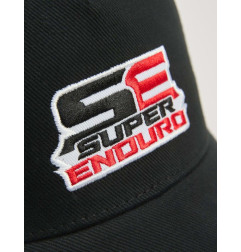 DIVERSE PROMOCJA EXTREME TEAM CZAPKA Z DASZKIEM ENDURO (SUPERENDURO) CAP KOLOR CZARNY ROZMIAR UNIWERSALNY