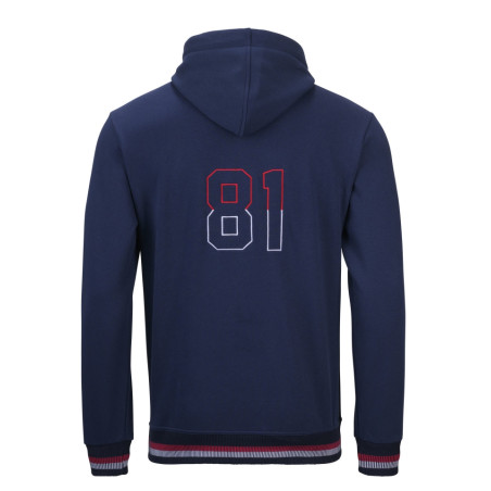 KENNY RACING BLUZA Z KAPTUREM SUZUKA KOLOR NIEBIESKI/CZERWONY ROZMIAR XL