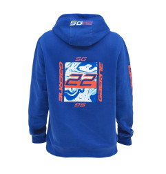 GAERNE BLUZA Z KAPTUREM G.STRIVE HOODIE HURRICANE KOLOR NIEBIESKI/BIAŁY/POMARAŃCZOWY ROZMIAR L