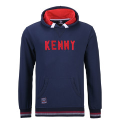 KENNY RACING BLUZA Z KAPTUREM SUZUKA KOLOR NIEBIESKI/CZERWONY ROZMIAR XXXL